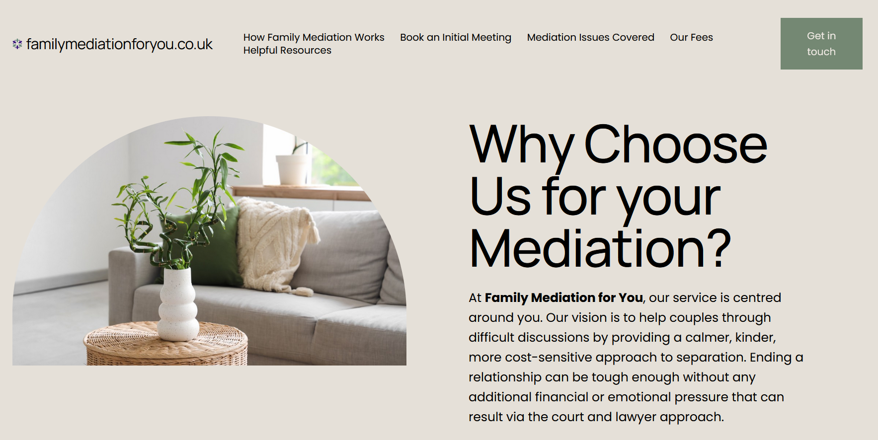 Family Mediation for You &mdash; screenshot